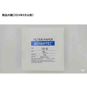 黑色滤纸 131-B 号 100 张ADVANTEC东洋49035150